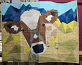 Store Sample- Baby Quilt- Cow Abstractions