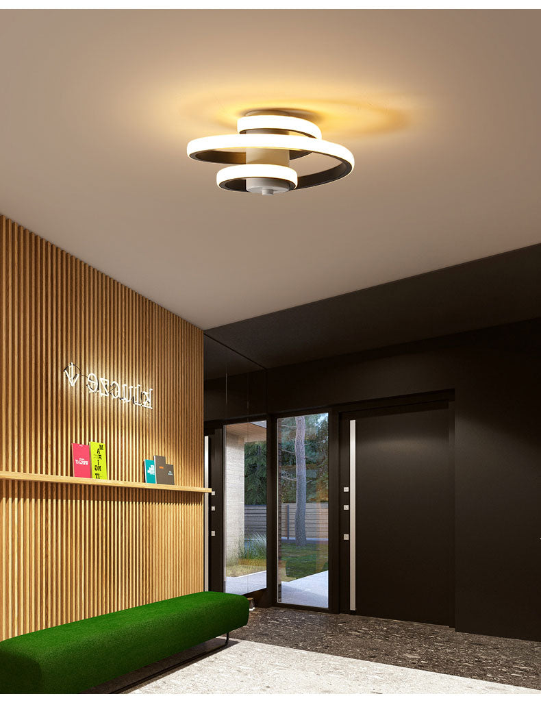 Simple and Modern Metal LED Ceiling Light