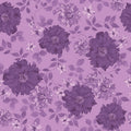 Celeste - Camelot Fabrics - Floral Paradise - Light Purple