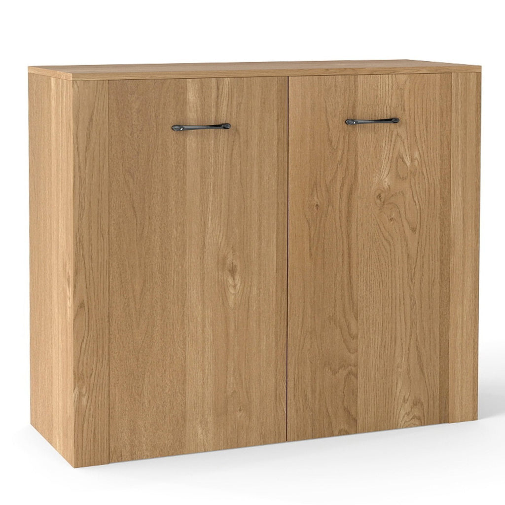 38 inches Buffet Modern Sideboard Cabinet with Storage-Natural