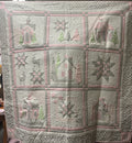 Store Sample- Lap Quilt- Winter Applique