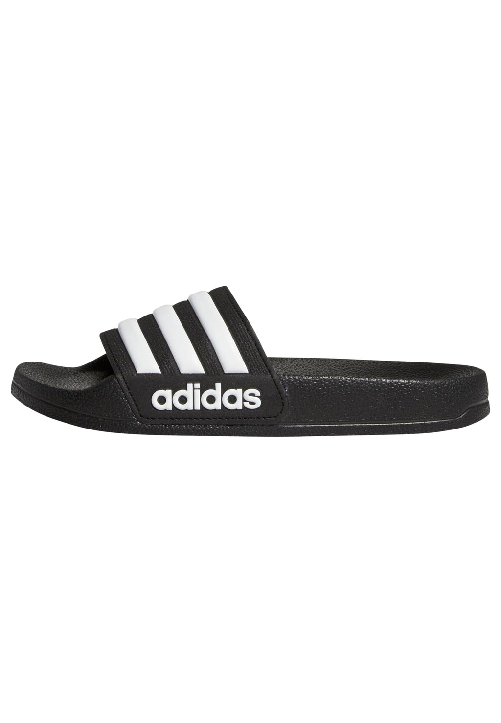 adidas Unisex Kids Adilette Shower, Core Black/White/Core Black, 4/Big Kid 🍁 All In One Marketplace Canada