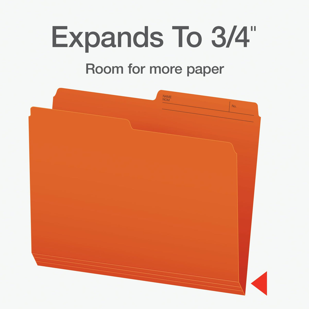 Pendaflex File Folders, 50-Pack, Letter Size, 1/2-Cut Tab, Assorted Colours, Blue Red Green Yellow Orange, Coloured File Folders for File Cabinets, Home Office, School and Business 🍁 All In One Marketplace Canada