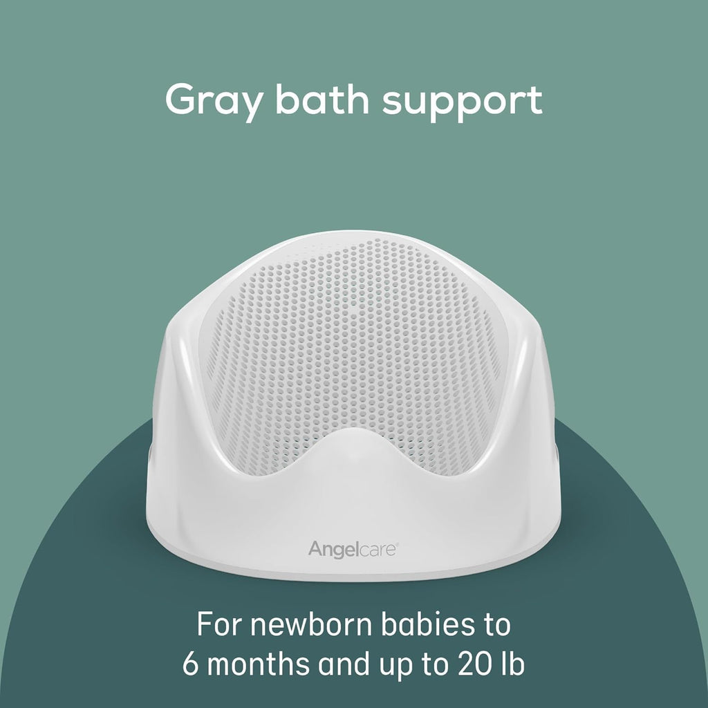 Angelcare Baby Bath Support, Grey, for Babies Less Than 6 Months of Age, Made in Canada 🍁 All In One Marketplace Canada