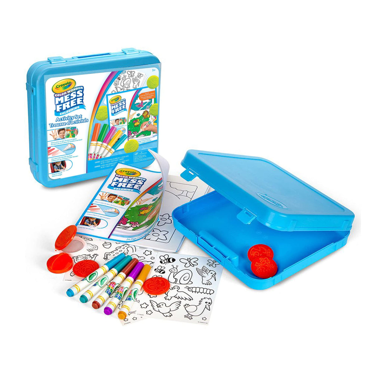 Crayola Color Wonder Mess Free Coloring Activity Set (30+ Pcs), Travel Art Kit, Gift for Kids & Toddlers, Ages 3+ 🍁 All In One Marketplace Canada
