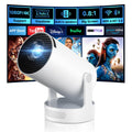 Kimwood Projector with Upgraded HiFi Speaker, [Built-in Apps] 1080P Mini Portable Projector Lower Noise Auto Keystone WiFi 6 Bluetooth 5.4 Ultra Short Throw Projectors Big Screen in Small Room 🍁 All In One Marketplace Canada