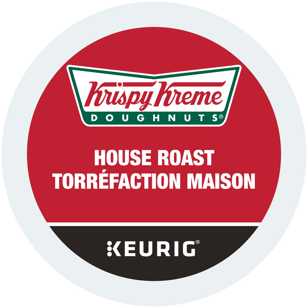 Krispy Kreme Doughnuts Smooth House Roast Single Serve Keurig Certified K-Cup pods for Keurig brewers, 30 Count (Pack of 1) 🍁 All In One Marketplace Canada