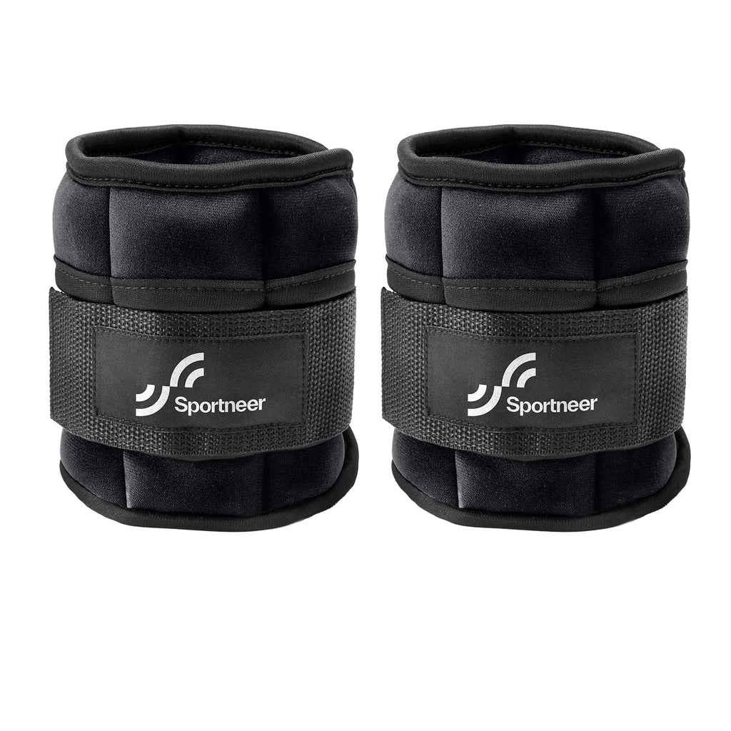 Sportneer Adjustable Ankle Weights 1 Pair 2 4 6 8 10 Lbs Leg Weight Straps for Women Men, Weighted Ankle Weights Set for Gym, Fitness, Workout, Walking, Jogging,1-5 lbs Each Ankle Weight, 1 Pair 2-10 lbs 🍁 All In One Marketplace Canada
