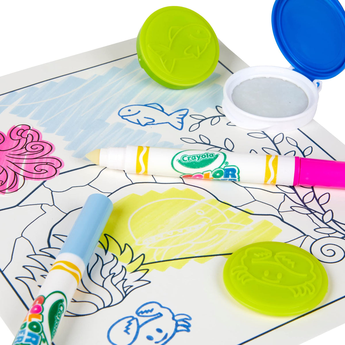 Crayola Color Wonder Mess Free Coloring Activity Set (30+ Pcs), Travel Art Kit, Gift for Kids & Toddlers, Ages 3+ 🍁 All In One Marketplace Canada