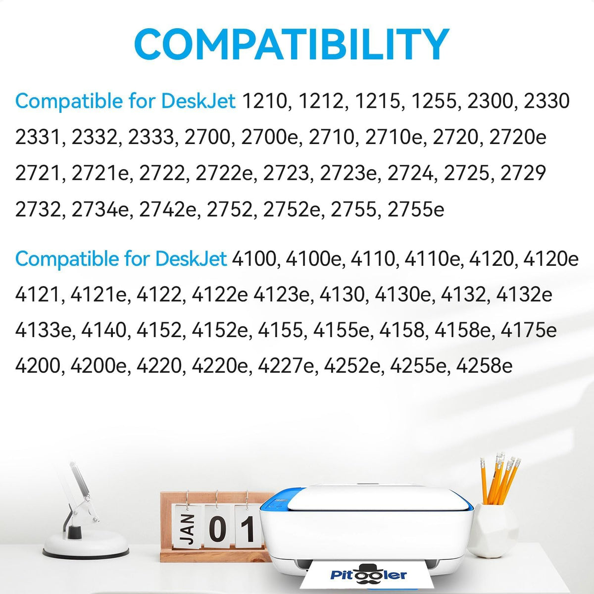 67XL Ink Cartridges Compatible for HP 67 Ink Cartridges Combo Pack Black Color Fit for Deskjet 2855e 4255e 2700 2755e 2734e 2842e 4255e 2827e 2723e 4155e 2742e Envy 6455e 6055e 6000 Printer 🍁 All In One Marketplace Canada