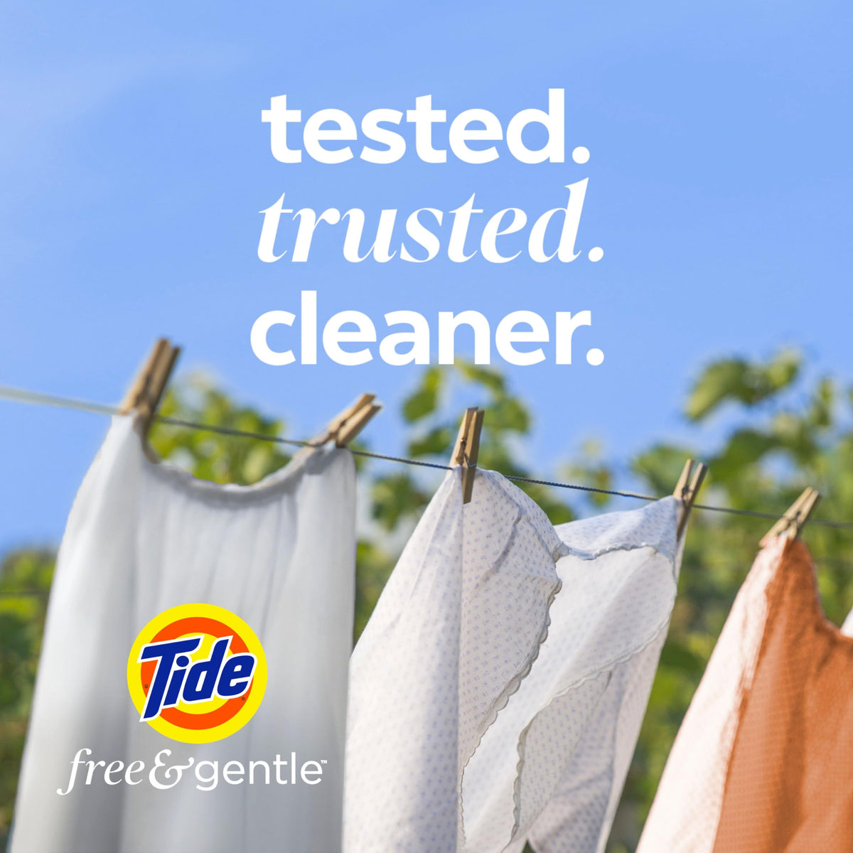 Tide PODS Free & Gentle Laundry Detergent — 76 Pacs