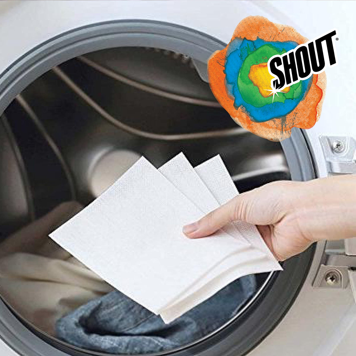 Shout Colour Catcher Dye-Trapping Sheets for Laundry, Allow Mixed Washes, Prevent Color Runs and Maintain Original Clothing, 72 Count 🍁 All In One Marketplace Canada