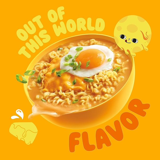 Ottogi Cheesy Cheddar Ramen [Best Before Date: 2027.03.12]