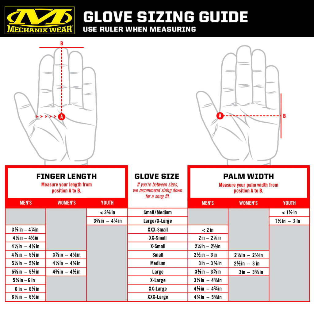 Mechanix Wear Original Work Gloves — Black, Large