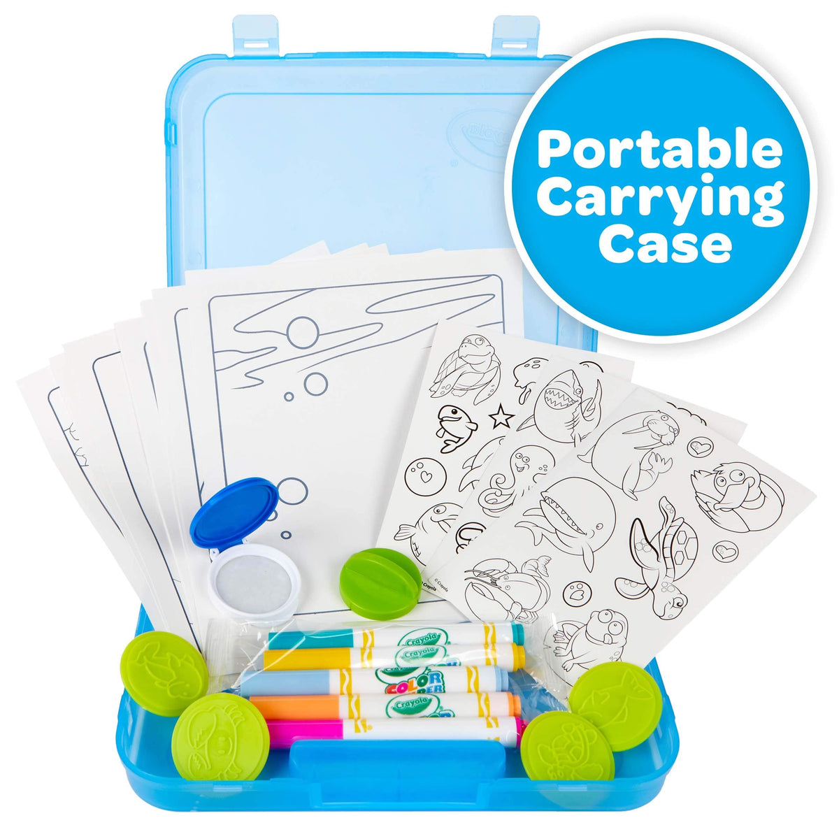Crayola Color Wonder Mess Free Coloring Activity Set (30+ Pcs), Travel Art Kit, Gift for Kids & Toddlers, Ages 3+ 🍁 All In One Marketplace Canada