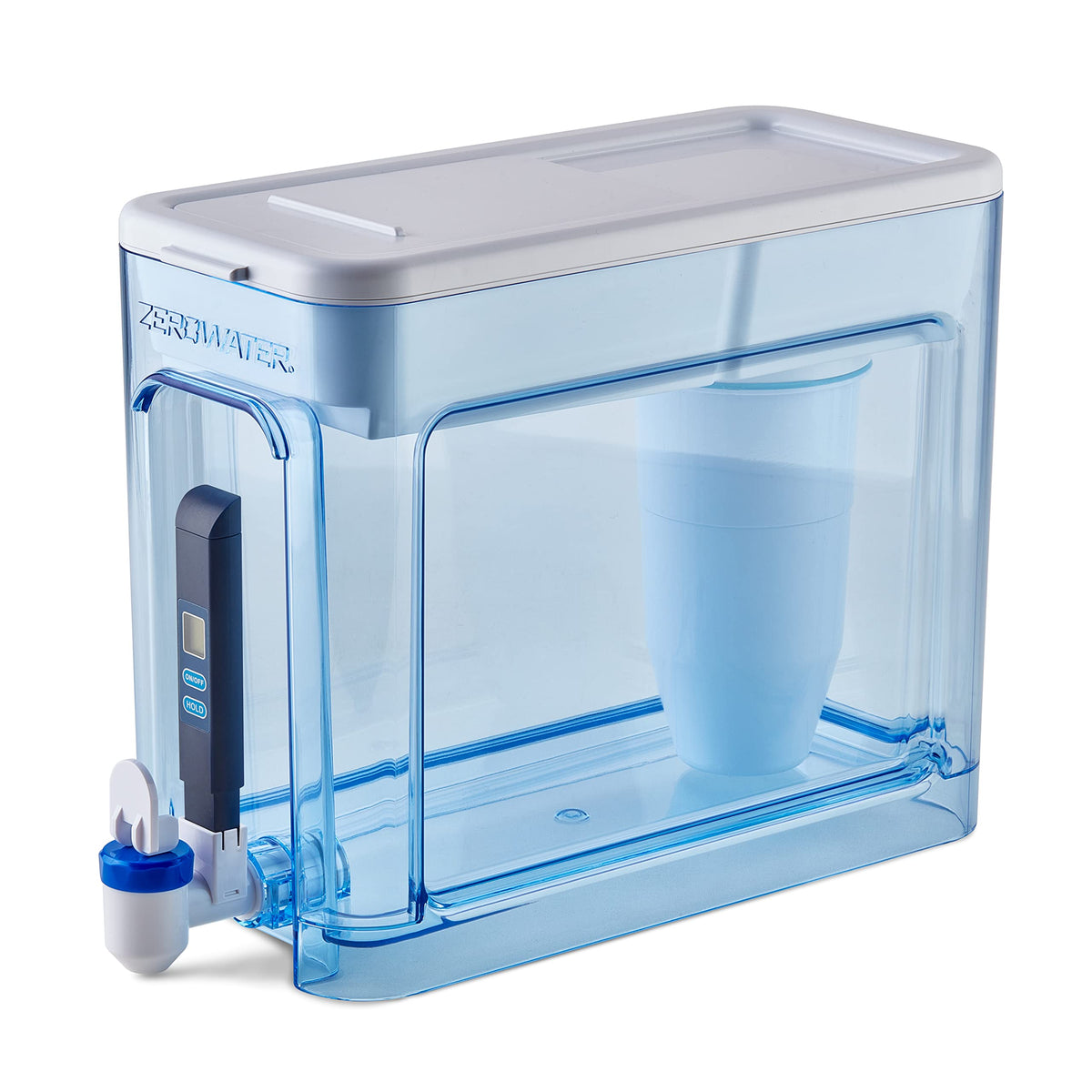 ZeroWater 32-Cup Ready-Read 5-Stage Water Filter Dispenser with Instant Read Out - 0 TDS for Improved Tap Water Taste - IAPMO Certified to Reduce Lead, Chromium, and PFOA/PFOS 🍁 All In One Marketplace Canada