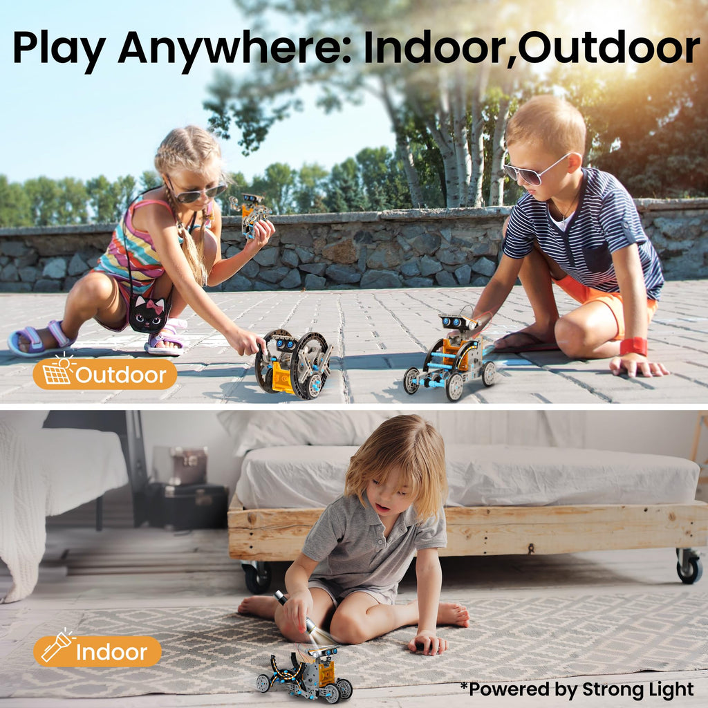 Sillbird 12-in-1 Solar Robot Building Kit — 190-Piece STEM Toy