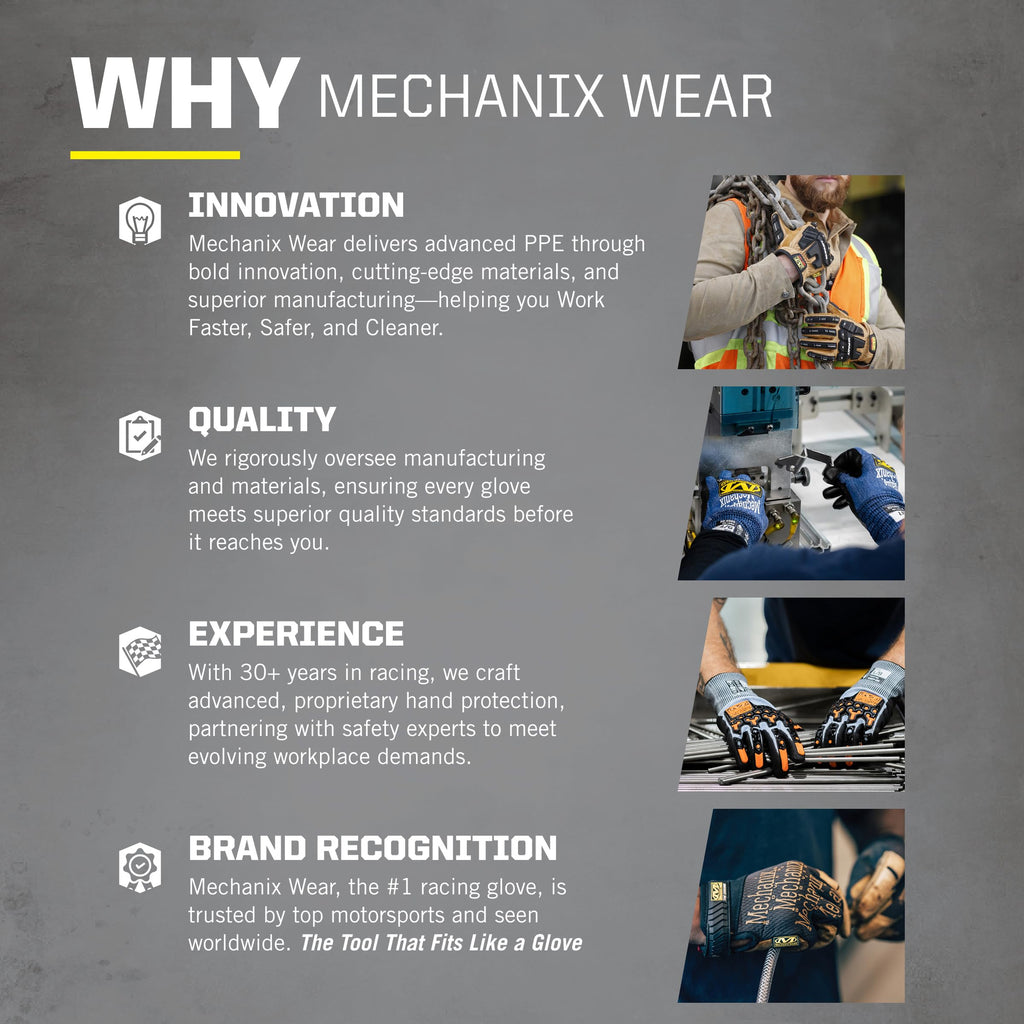 Mechanix Wear Original Work Gloves — Black, Large
