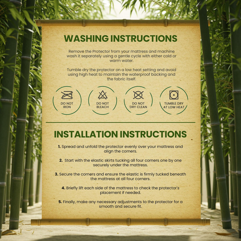 Utopia Bedding Waterproof Mattress Protector King Size, Bamboo Viscose Mattress Cover 200 GSM, Fits 17 Inches Deep, Breathable, Fitted Style with Stretchable Pockets 🍁 All In One Marketplace Canada
