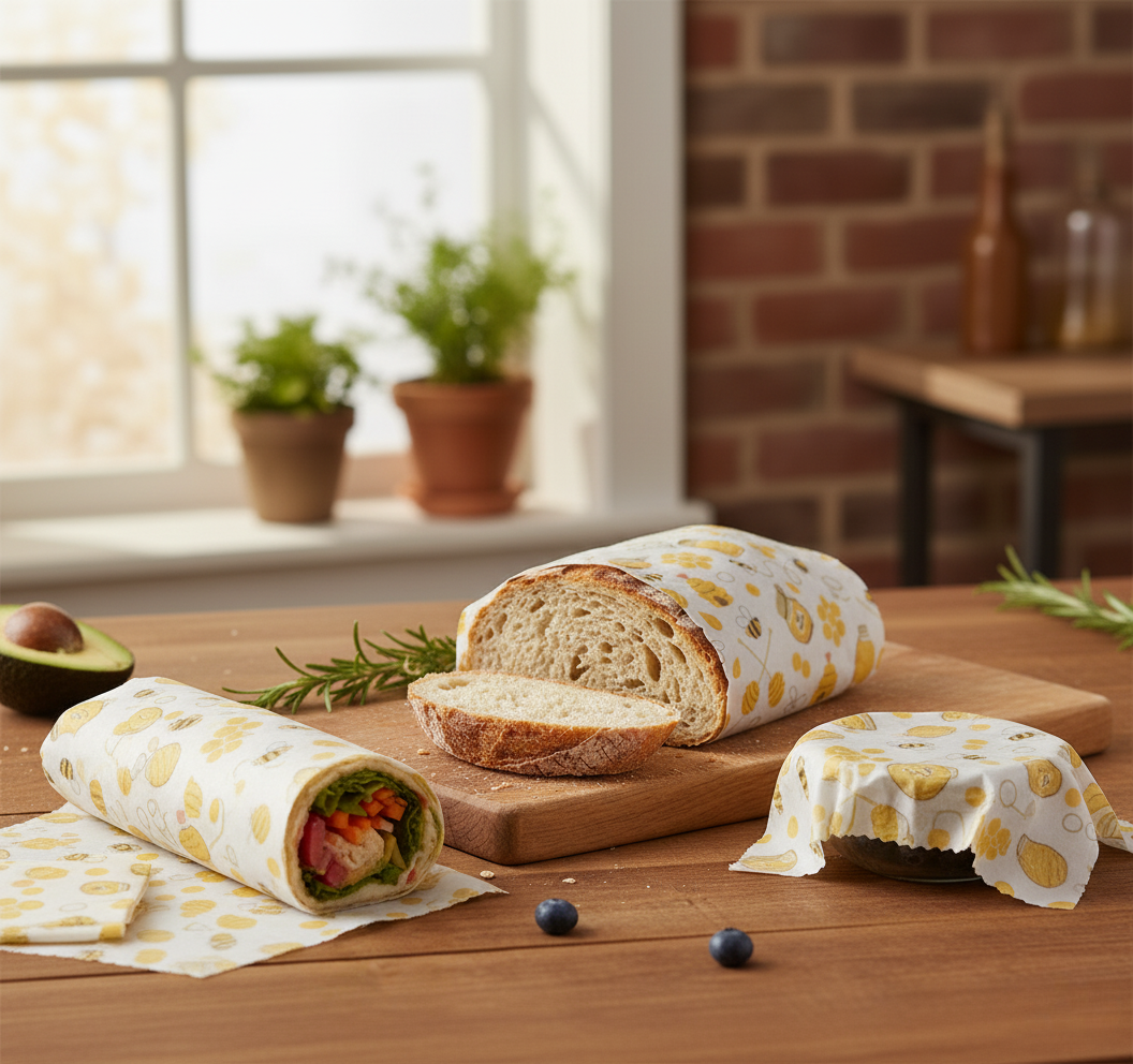 Beeswax Food Roll – Plastic-Free & Customizable | Cut Your Own Size