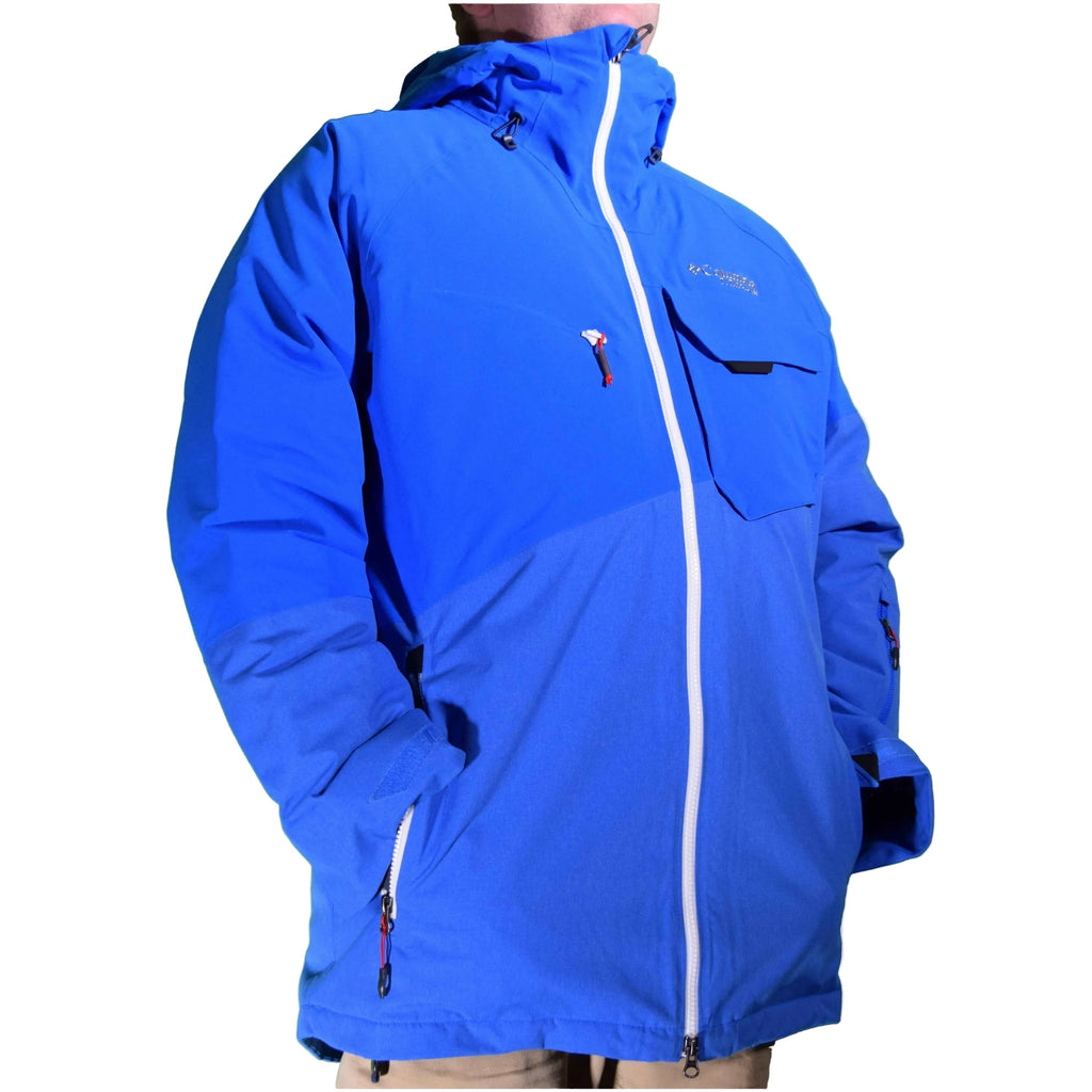 Columbia Titanium Men's First Tracks 860 TurboDown Ski Jackets Size: Medium