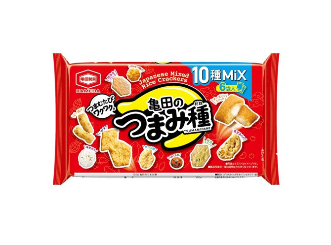 Kameda 10 Assorted Senbei Rice Cracker [Best Before Date: 2027.01.24]
