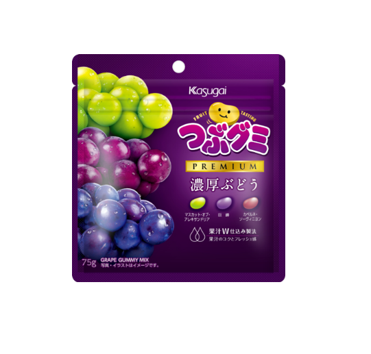 Kasugai Premium Rich Grape Jelly Bean (75G) [Best Before Date: 2027.03]