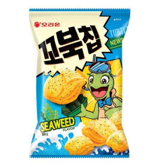 Orion Turtle Chips Seaweed (160G) [Best Before Date: 2027.05.30]