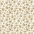 Riley Blake - Shades Of Autumn - Icons Cream w/Sparkle - SC13475R-CREAM