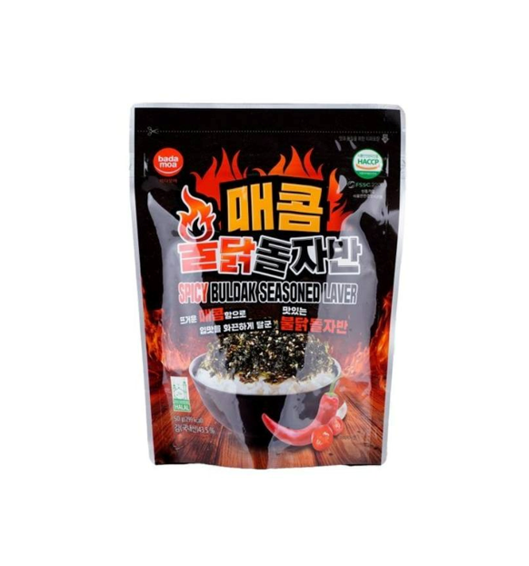 Surasang Spicy Buldak Seasoned Laver Seaweed (50G) [Best Before Date: 2027.02.11]