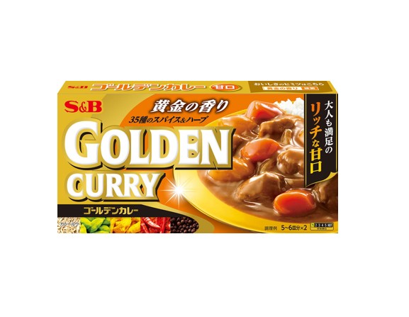 S&B Golden Curry Sweet - Japan Edition (198G) [Best Before Date: 2027.06]