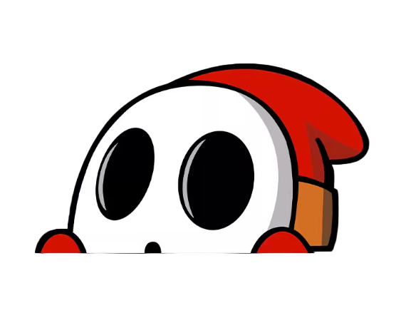 Kirby and Boo Vinyl Sticker (1 Piece)
