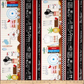 Timeless Treasure- Taste The Experience- Border Print- C6794