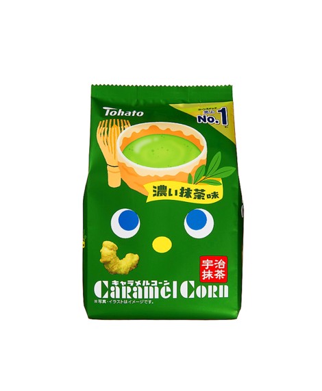 Tohato Matcha Caramel Corn Snack (62G) [Best Before Date: 2026.12.12]